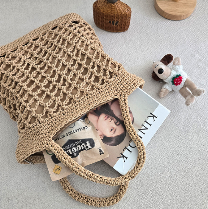 ジップアップノットトートバッグ | 詳細画像16