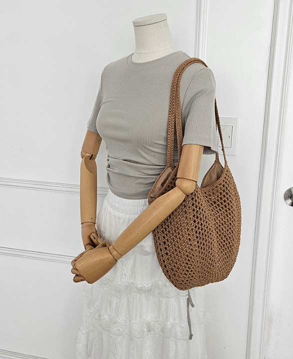 ルーズビッグマグネットボタントートバッグ | 詳細画像5