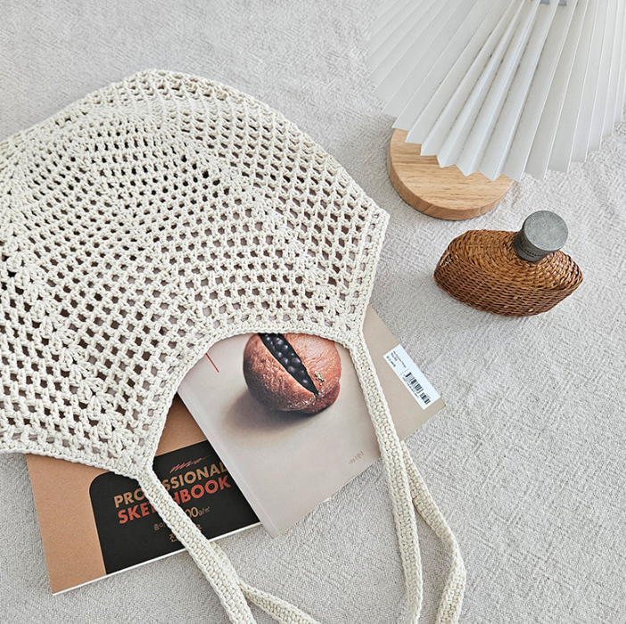 ルーズビッグマグネットボタントートバッグ | 詳細画像7