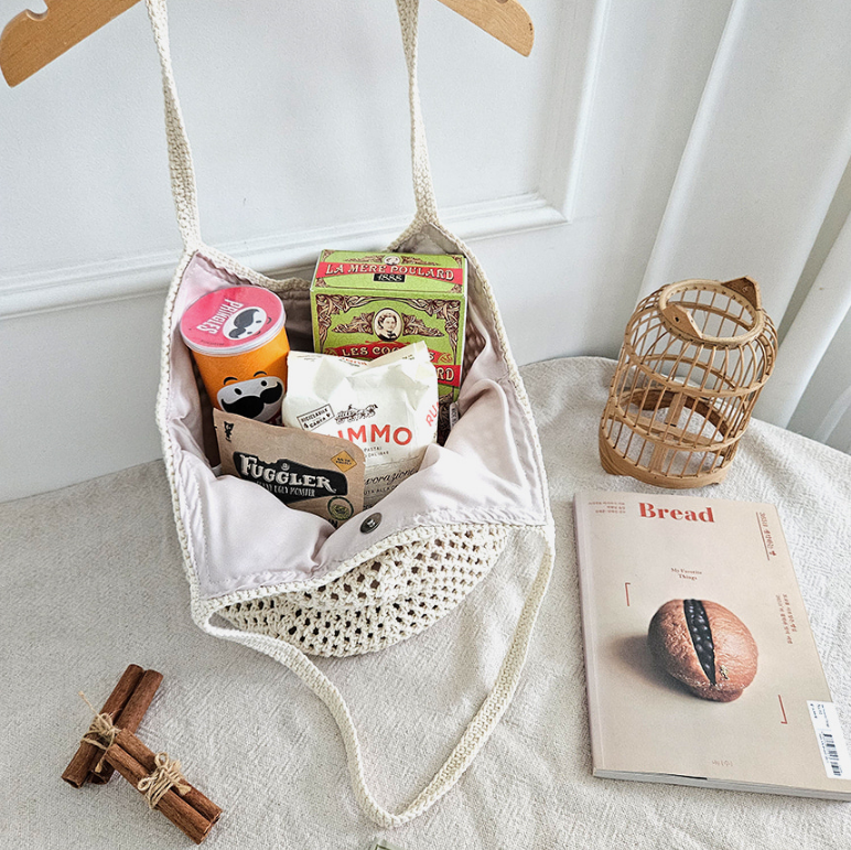 ルーズビッグマグネットボタントートバッグ | 詳細画像9