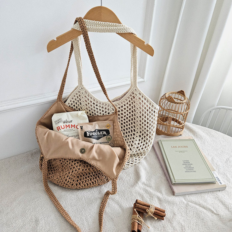 ルーズビッグマグネットボタントートバッグ | 詳細画像13