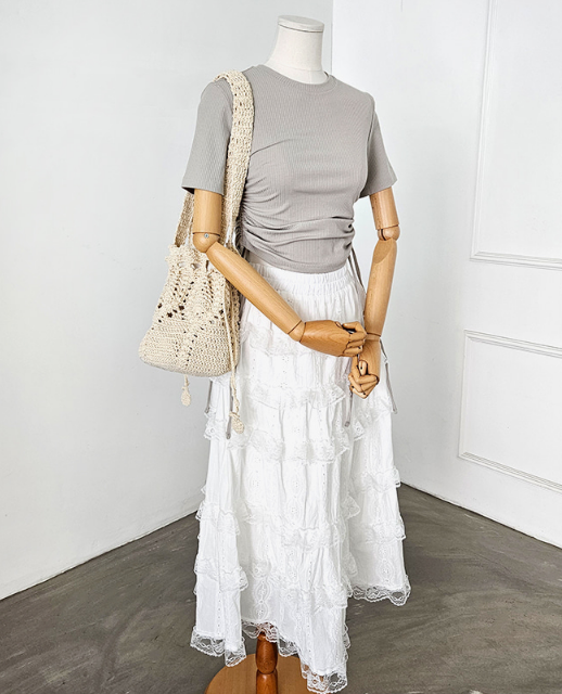 コットンシャーリングドローストリングトートバッグ | 詳細画像5