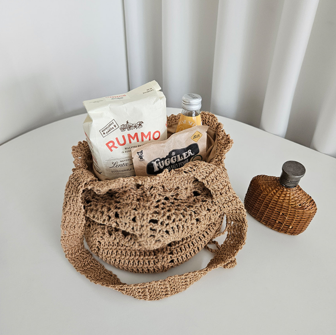 コットンシャーリングドローストリングトートバッグ | 詳細画像20