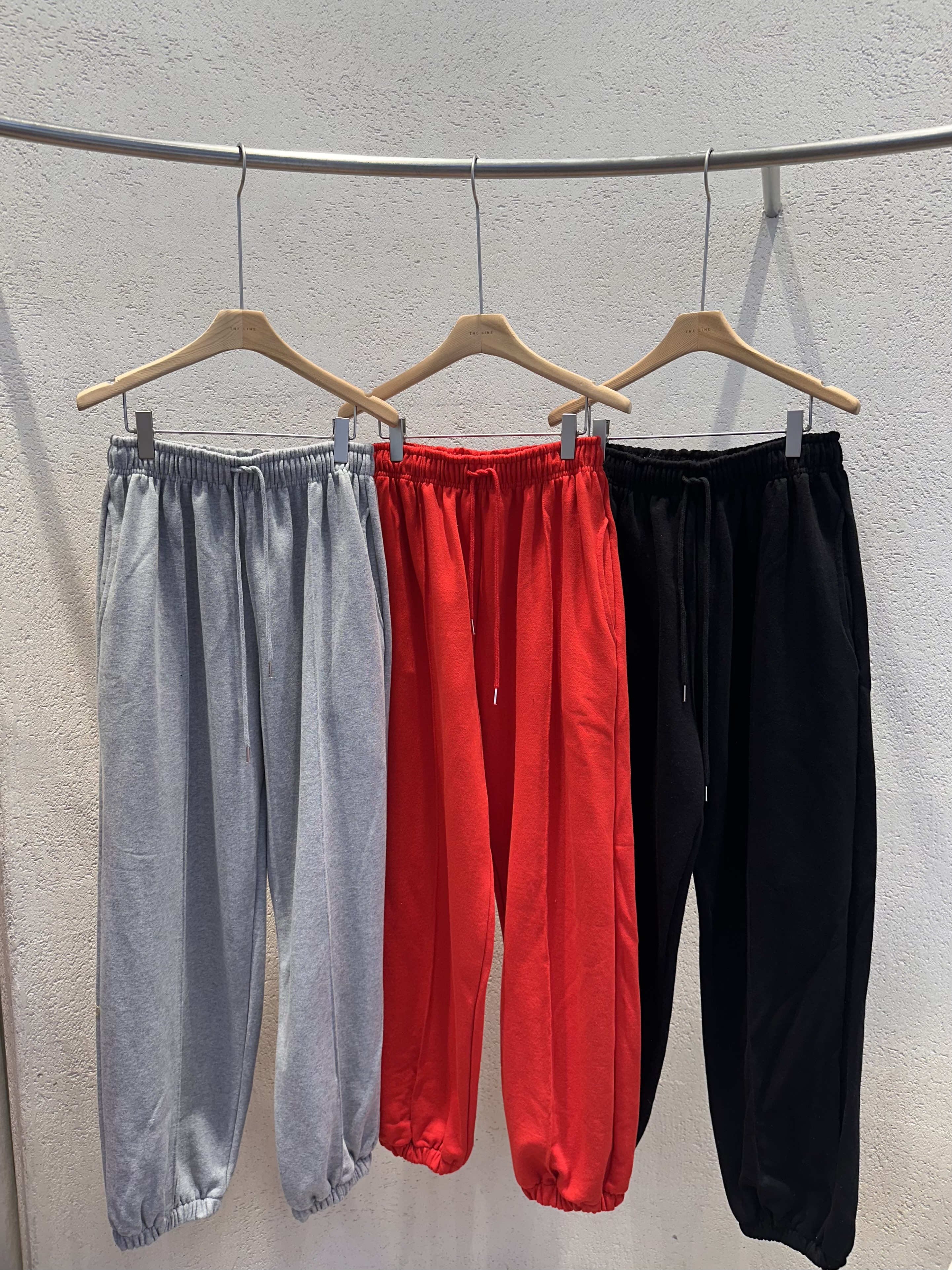 コットンウエストゴムワイドジョガーパンツトレーニングジョガーパンツ | 詳細画像9