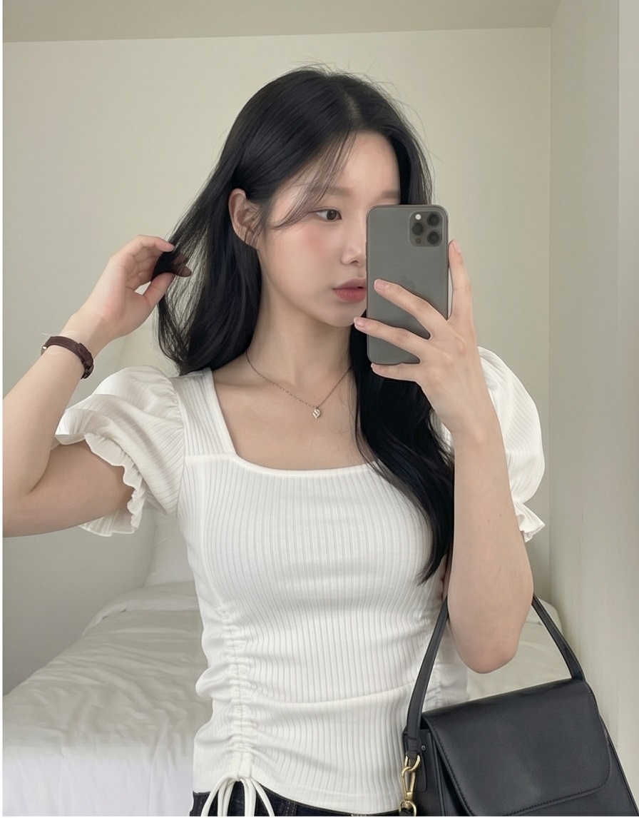 ノンウォッシュラインワイドブーツカットデニムパンツ | 詳細画像9