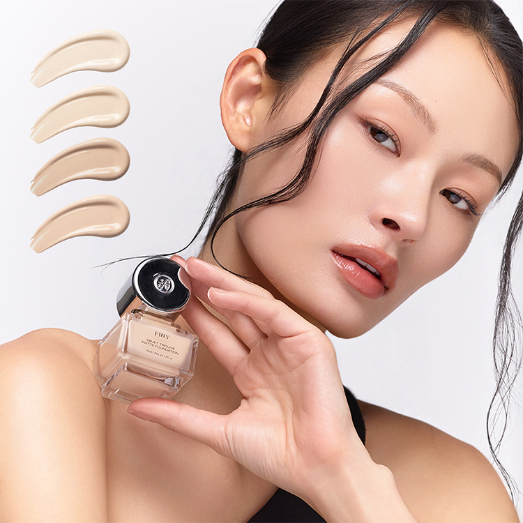 mao……　ハイライト、ファンデーション フィンブ] オブジェ・トゥルーヴェ・マットファンデーション | 韓国