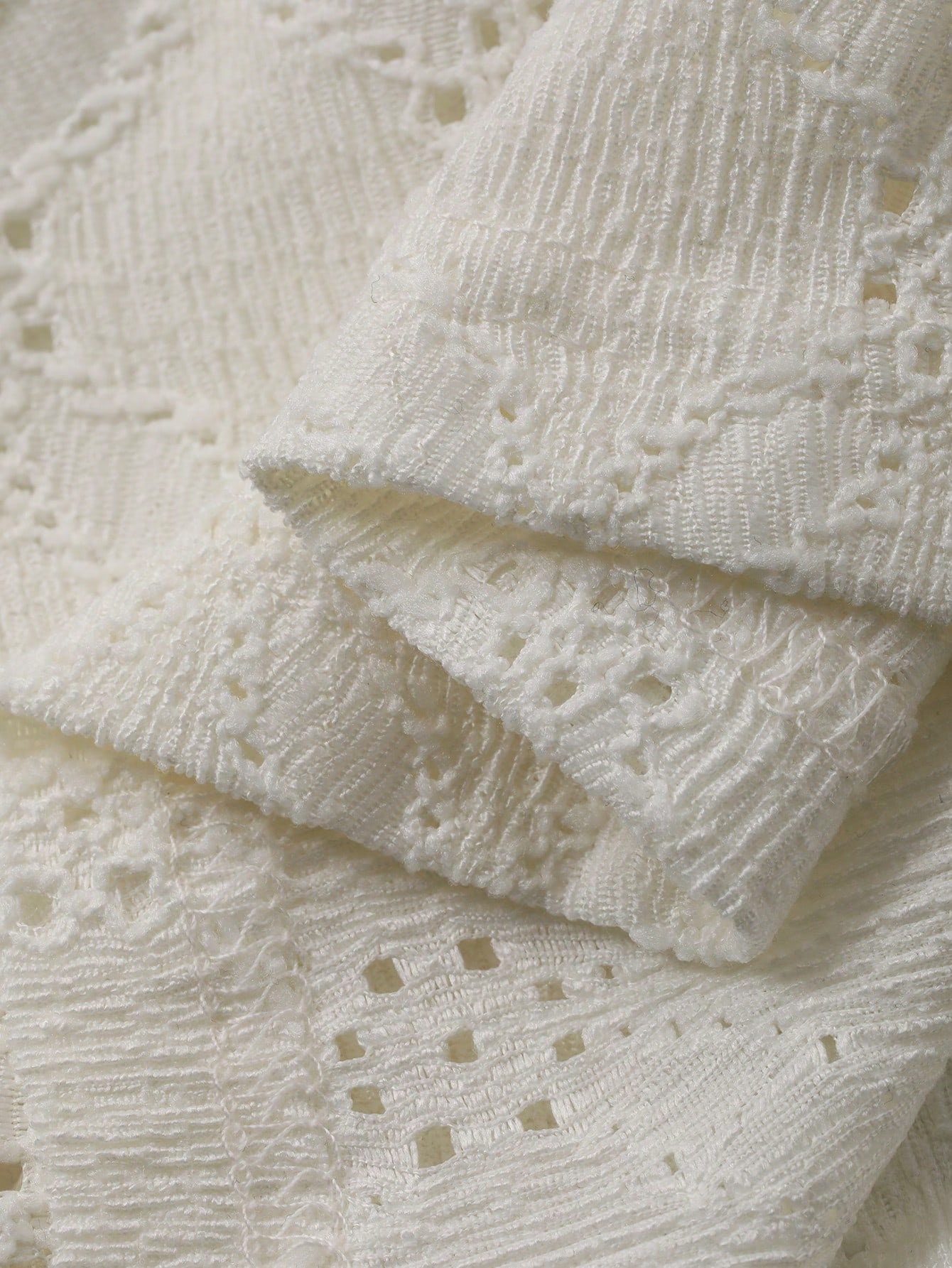 ラウンドネックパンチング長袖カーディガン | 詳細画像17