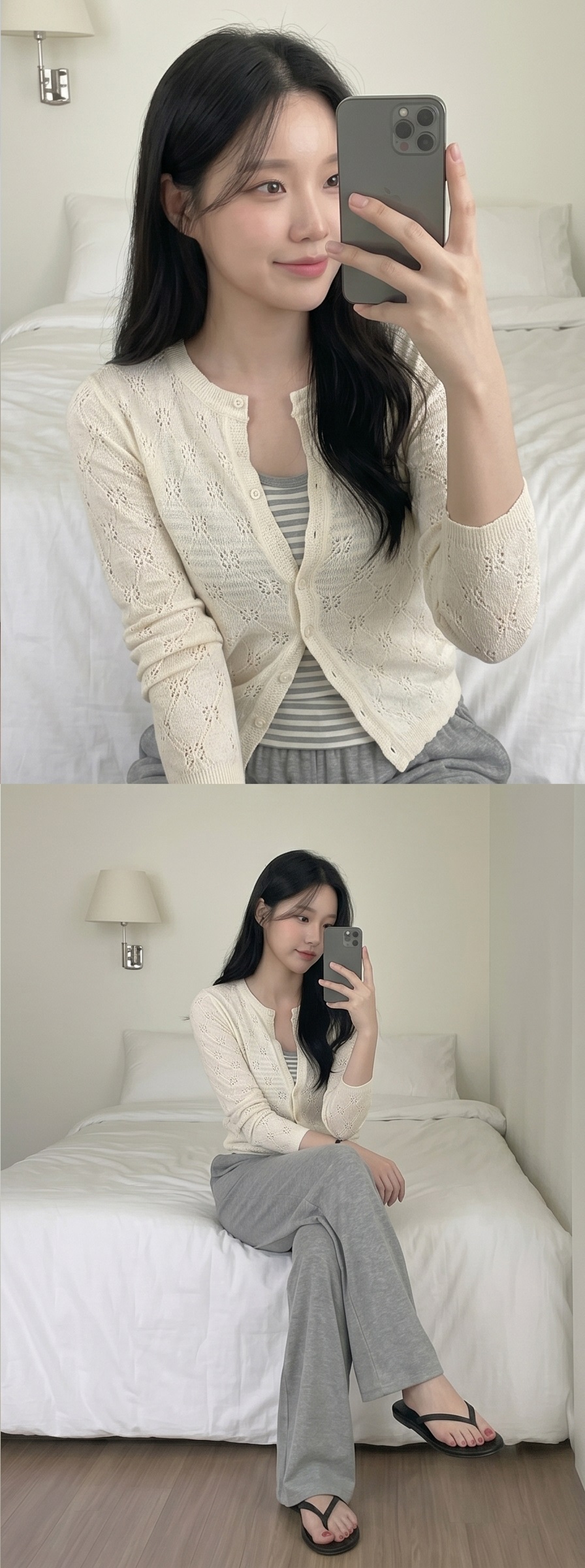 ポケットハイウエストウエストゴムワイドパンツ | 詳細画像3