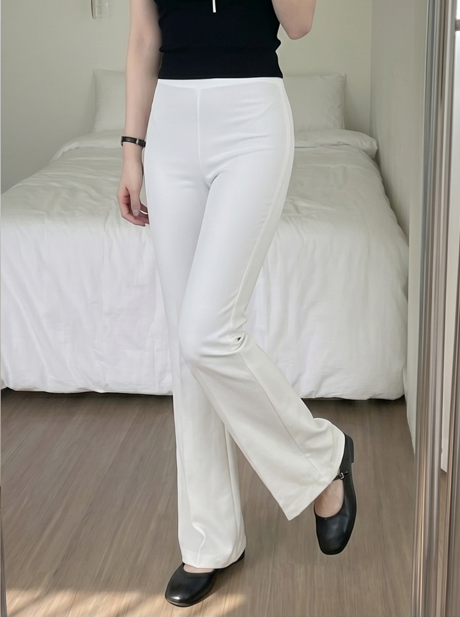 ストレッチウエストゴムストレートパンツ | 詳細画像18