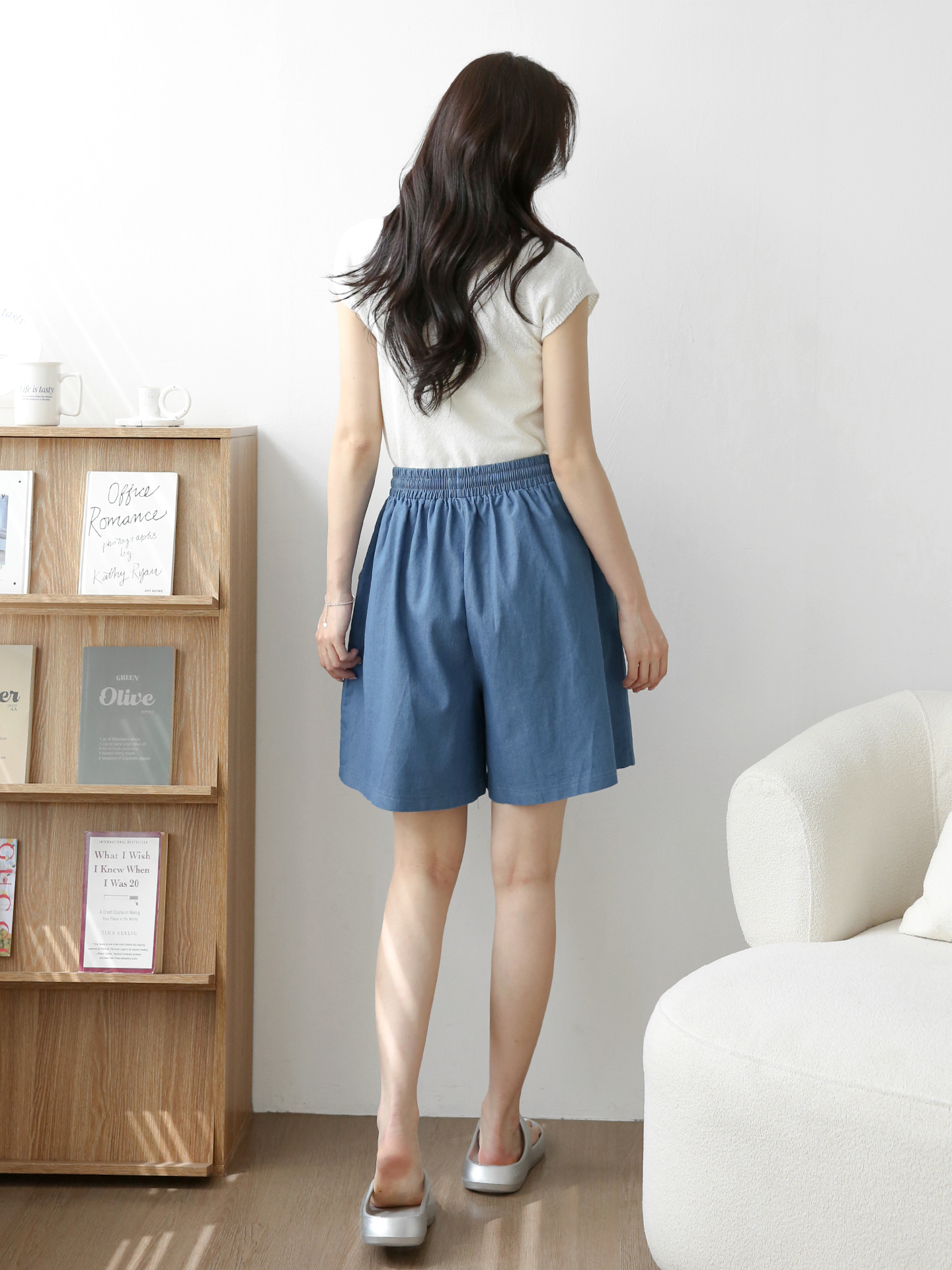 ドローストリングポケットウエストゴムショートパンツ | 詳細画像8