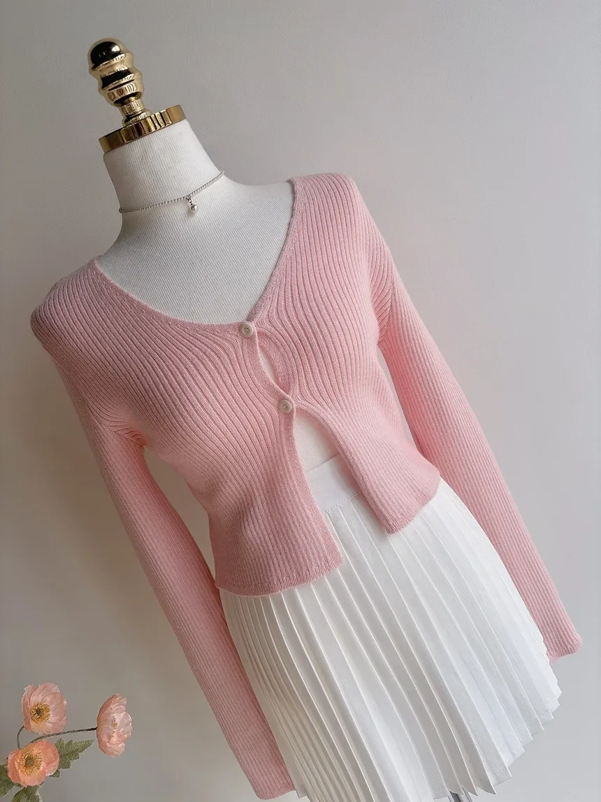 キュービックプリーツミニサイドジップスカートチェーンセット | mirangmirang | 詳細画像36