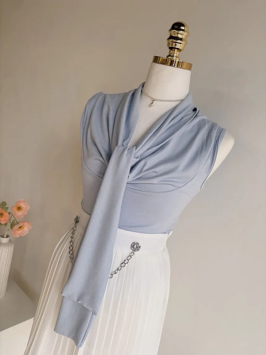 キュービックプリーツミニサイドジップスカートチェーンセット | mirangmirang | 詳細画像45