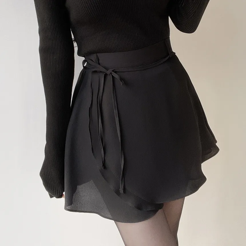 ミニフレアバックゴムスカートストラップ付 | mirangmirang | 詳細画像31