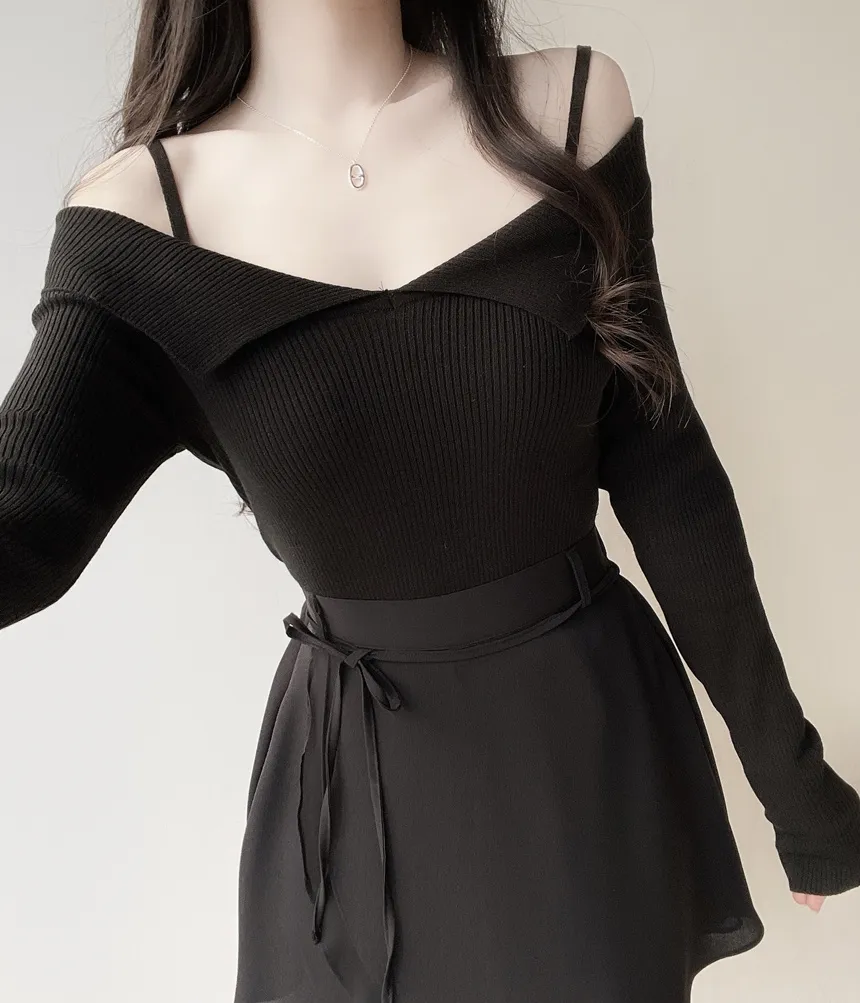 ミニフレアバックゴムスカートストラップ付 | mirangmirang | 詳細画像38