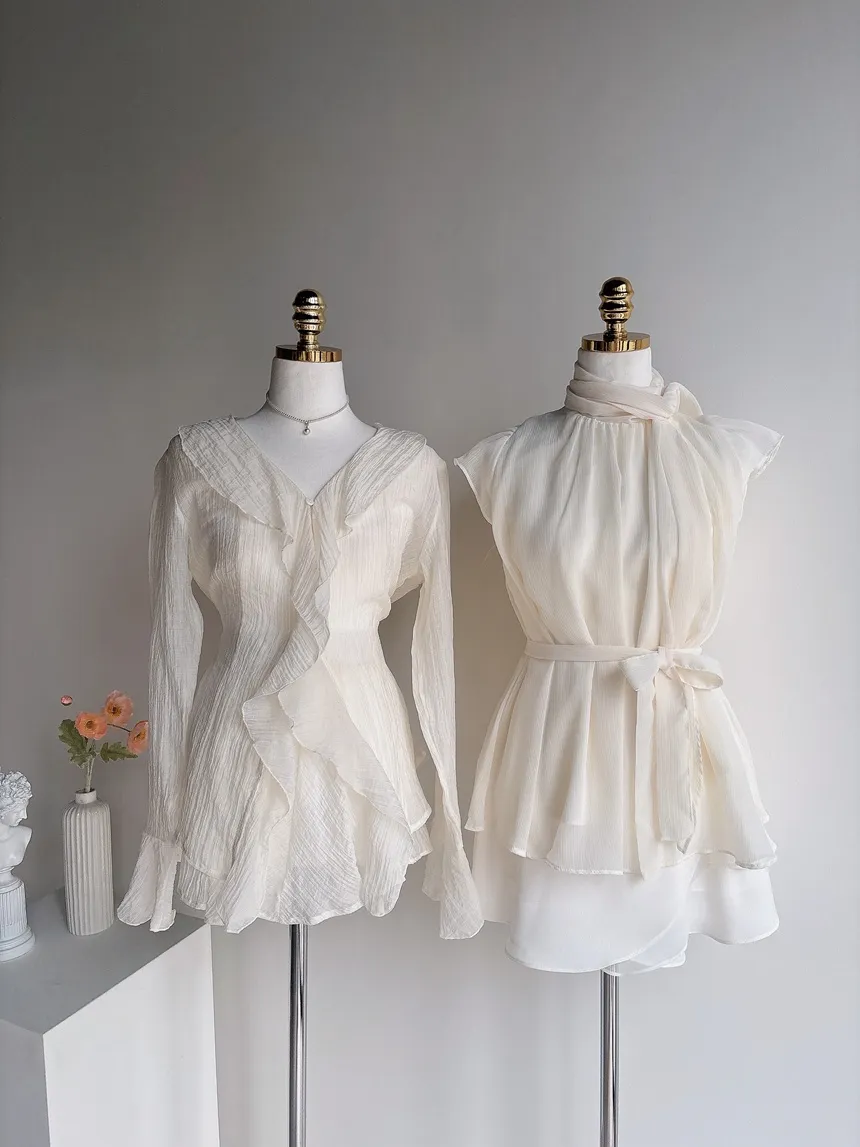 ミニフレアバックゴムスカートストラップ付 | mirangmirang | 詳細画像49