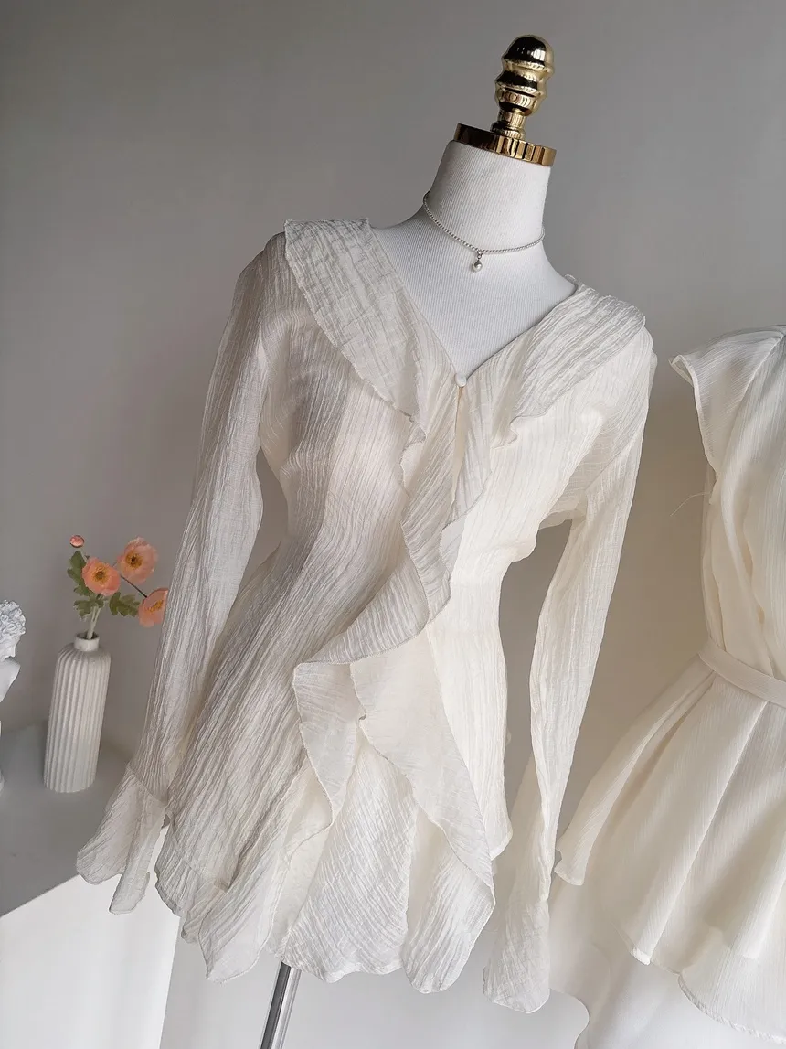 ミニフレアバックゴムスカートストラップ付 | mirangmirang | 詳細画像50