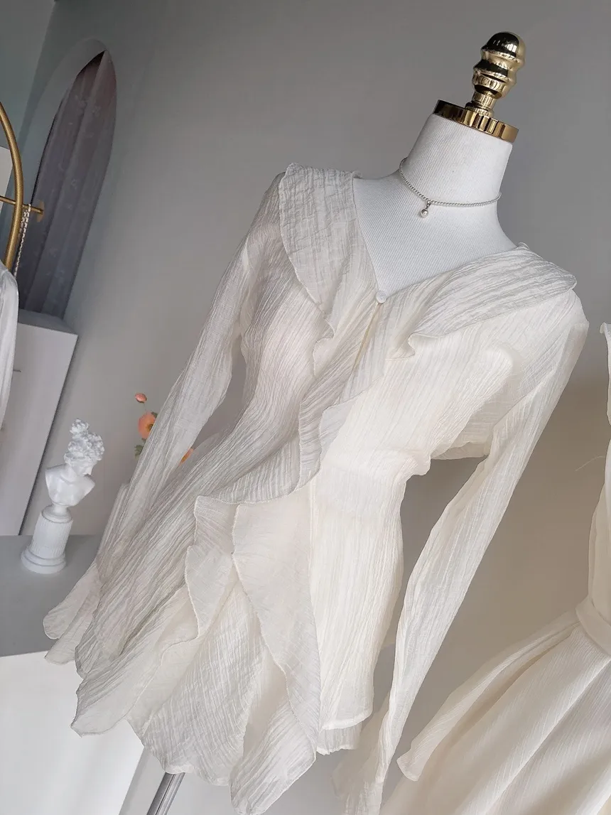 ミニフレアバックゴムスカートストラップ付 | mirangmirang | 詳細画像54