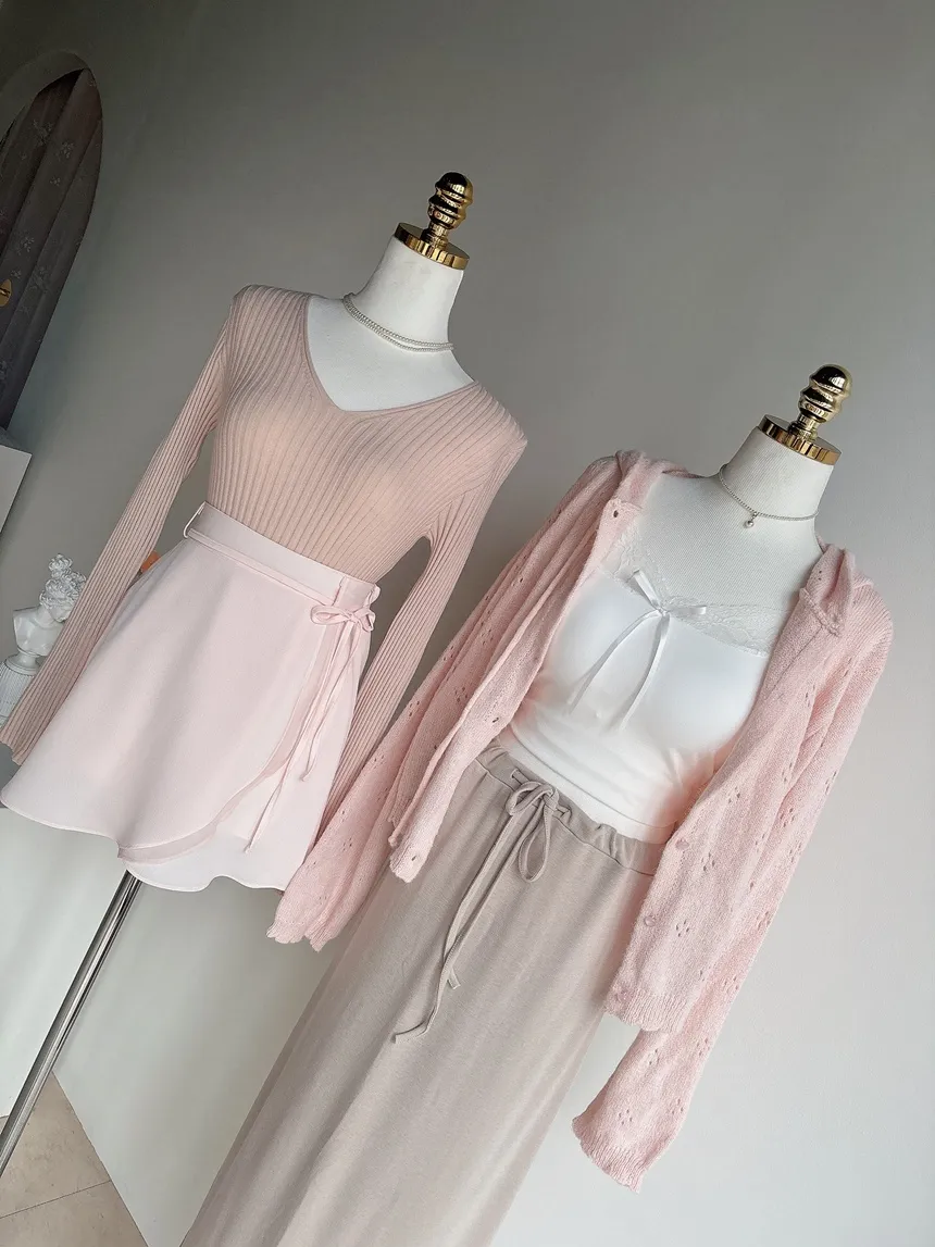 ミニフレアバックゴムスカートストラップ付 | mirangmirang | 詳細画像60