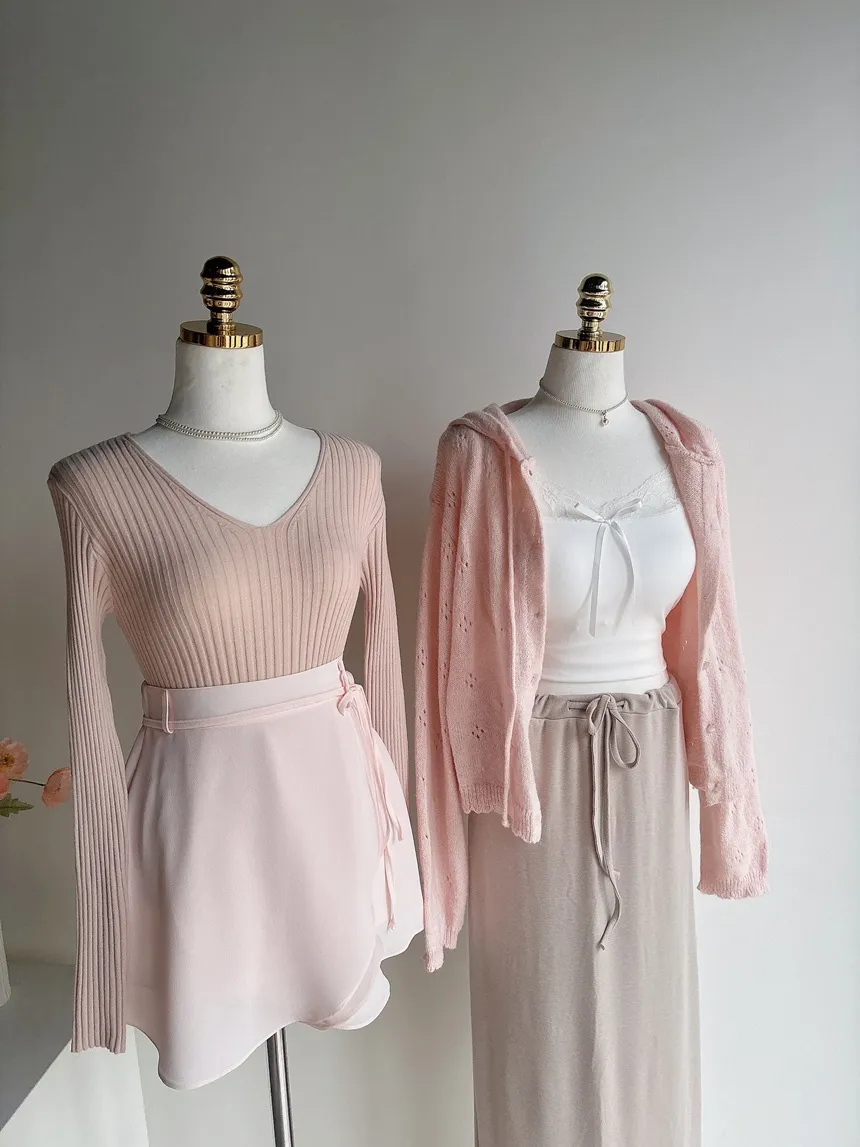 ミニフレアバックゴムスカートストラップ付 | mirangmirang | 詳細画像61