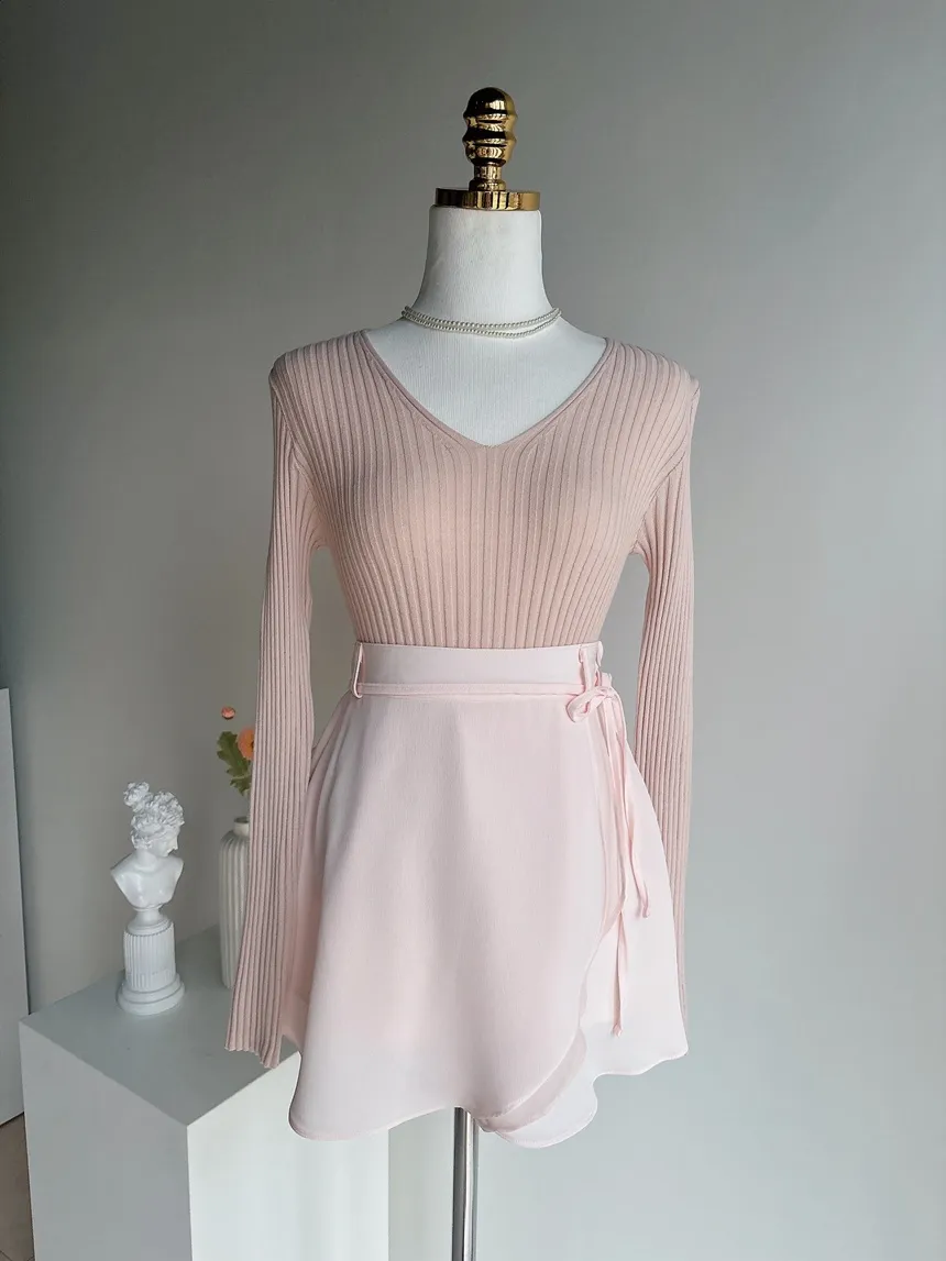 ミニフレアバックゴムスカートストラップ付 | mirangmirang | 詳細画像62