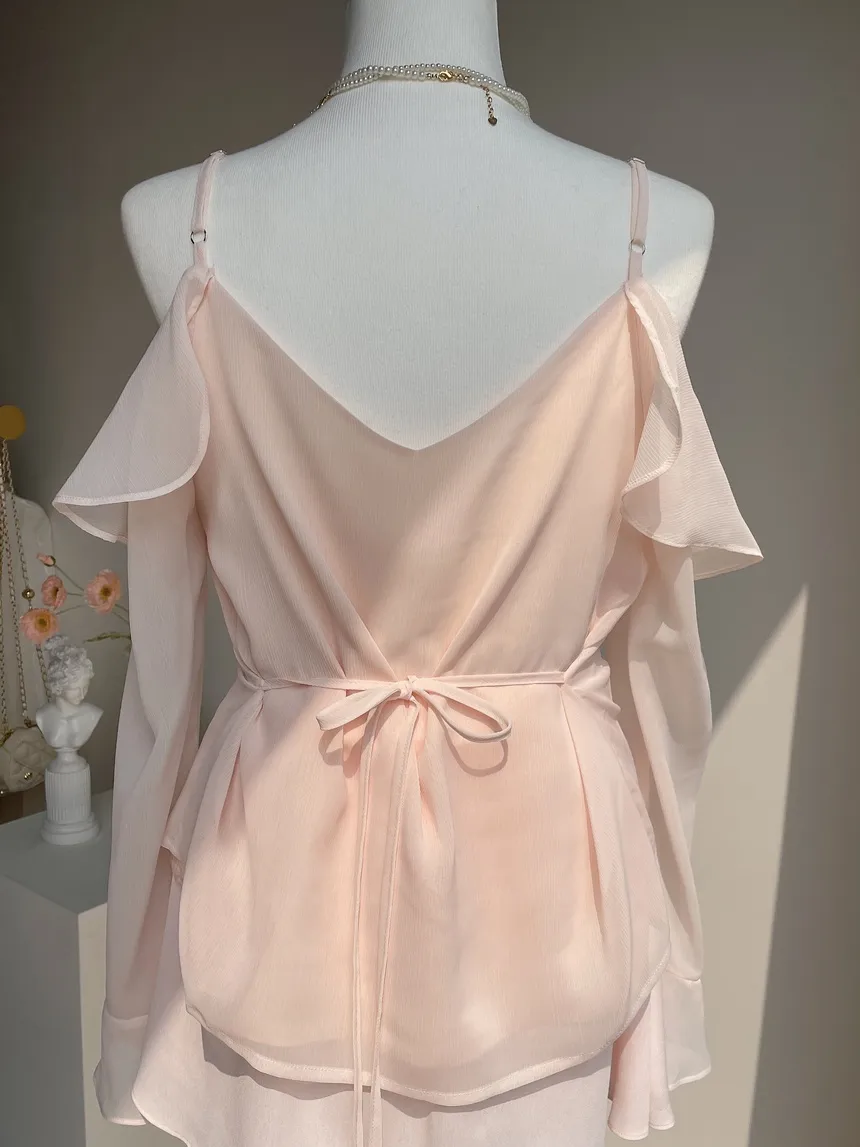 ミニフレアバックゴムスカートストラップ付 | mirangmirang | 詳細画像73