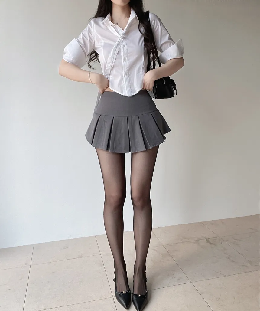 プリーツミニスカート | mirangmirang | 詳細画像15