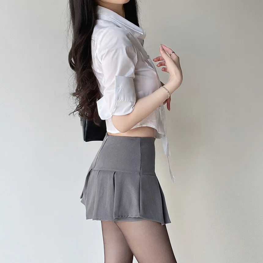 プリーツミニスカート | mirangmirang | 詳細画像19