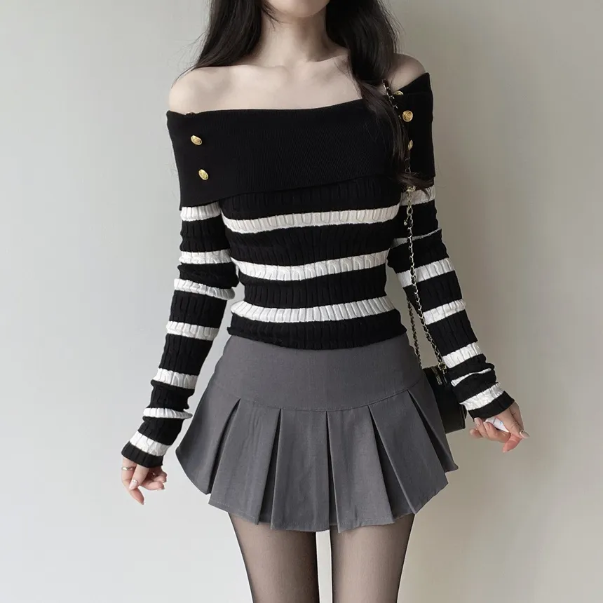 プリーツミニスカート | mirangmirang | 詳細画像27