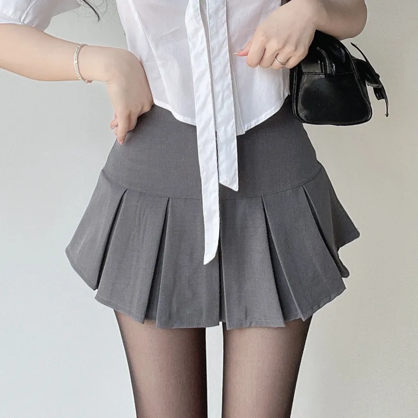 肩パッドテーラードカラーショートダブルボタンジャケット | mirangmirang | 詳細画像6