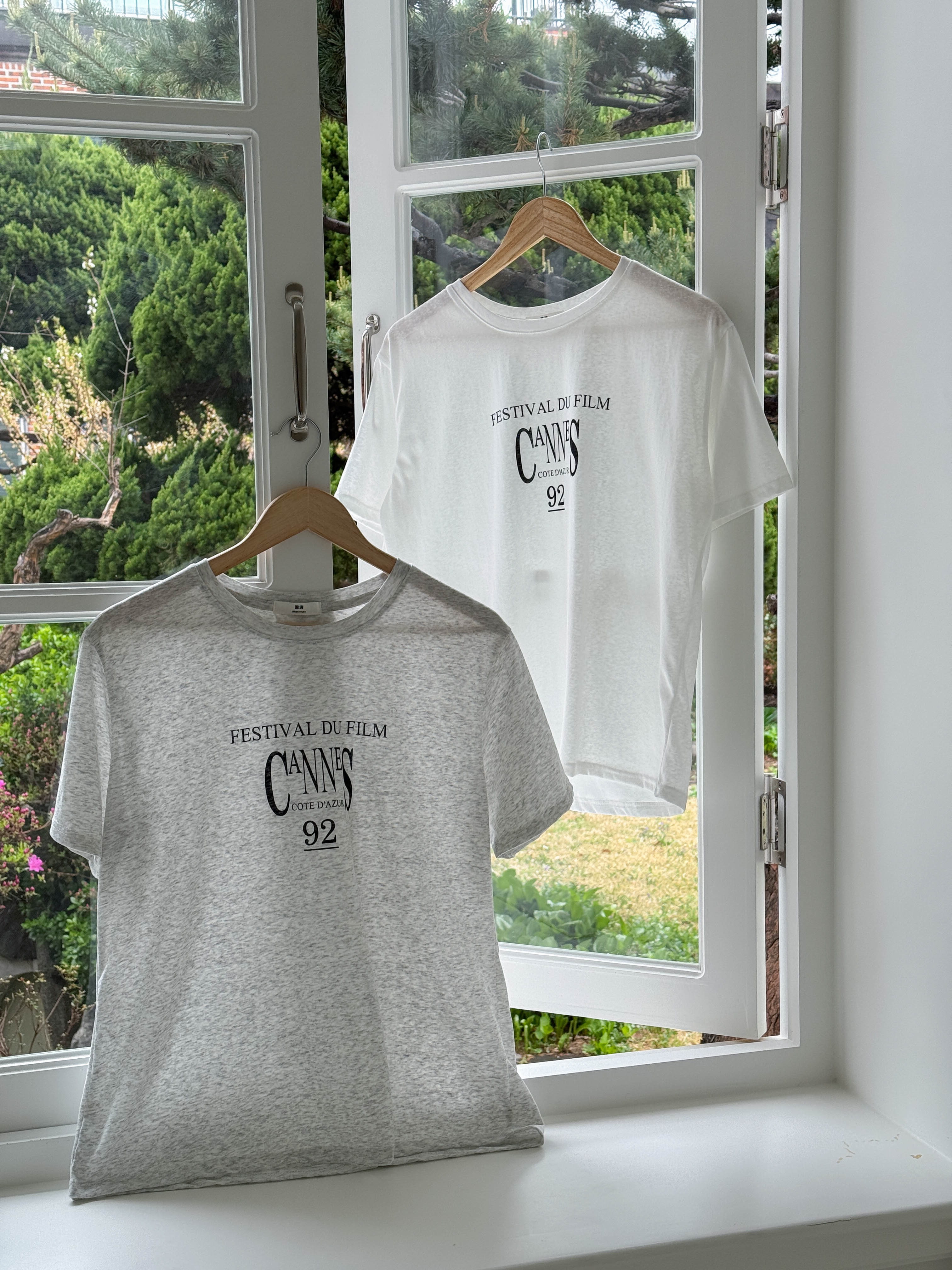 ラウンドネック半袖レタリングTシャツ | 詳細画像20