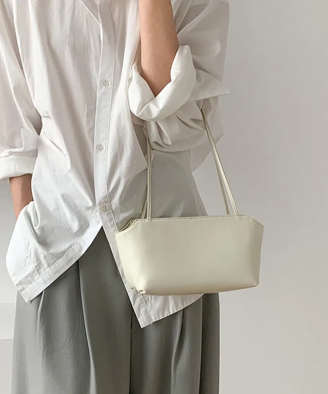 シーレザージップアップトートバッグショルダーバッグ | whosbag | 詳細画像1