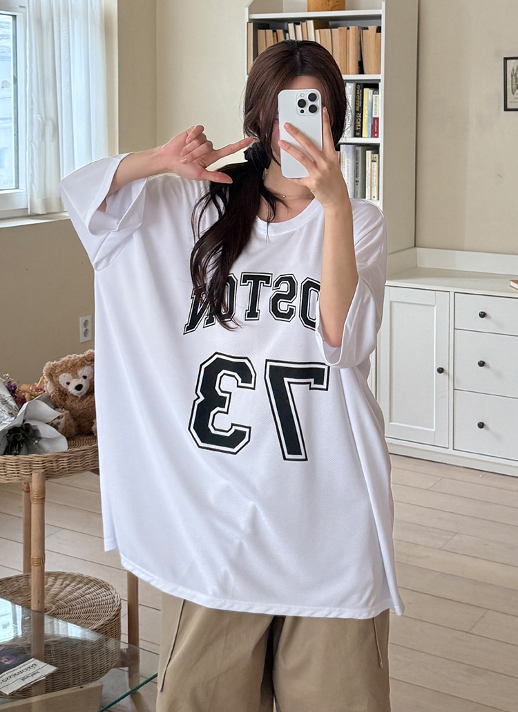 新品タグ付き　ドゥーズィエム クラス　ラウンドネックTシャツ ラウンドネック半袖ドロップショルダールーズオーバーサイズボクシー