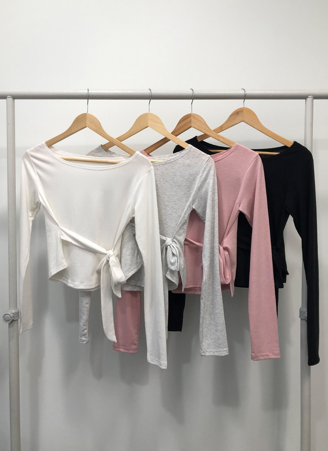 ストラップボートネック長袖Tシャツ | DHOLIC | 詳細画像22