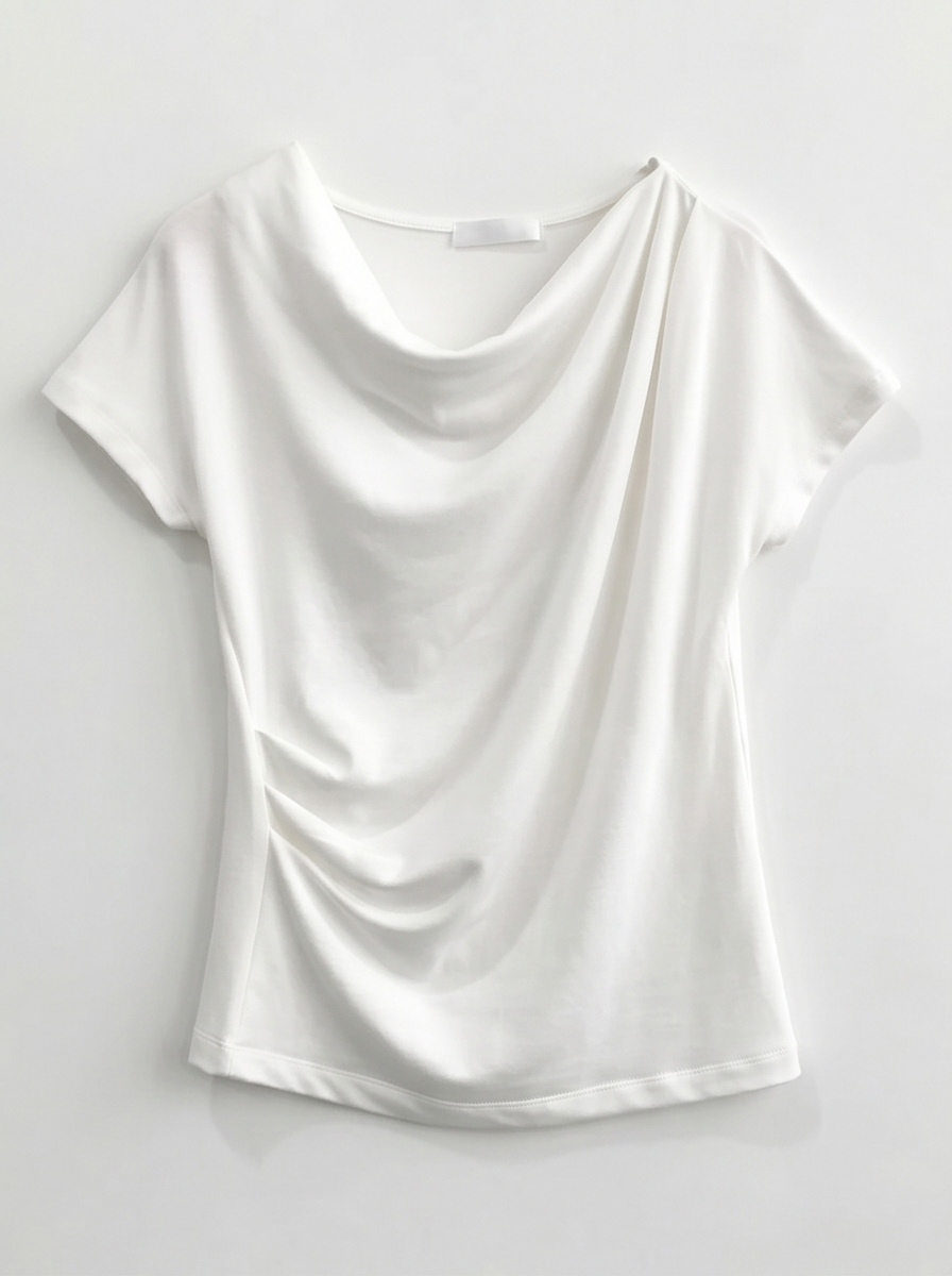 ドレープオフショルダー半袖Tシャツ | DHOLIC | 詳細画像28