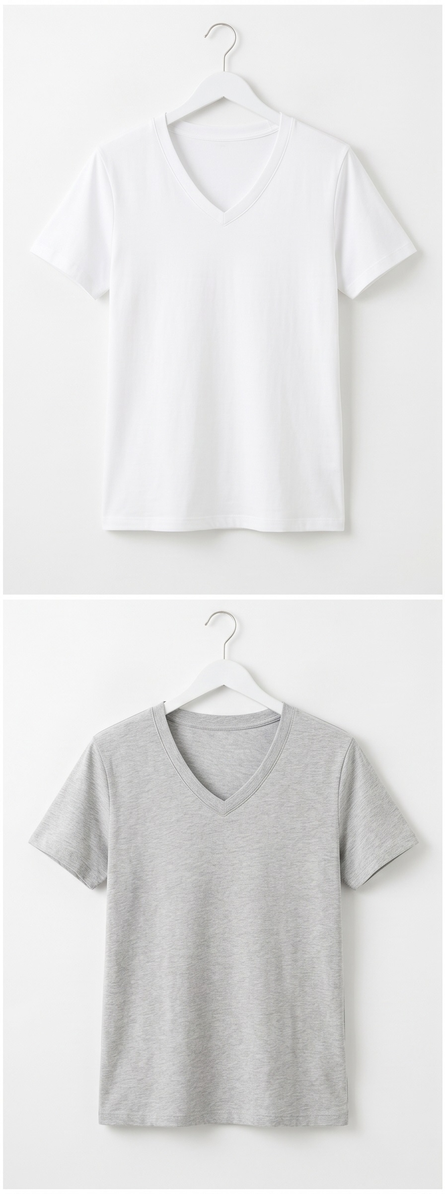 コットンラウンドネックベーシックスリム半袖Tシャツ | 詳細画像18