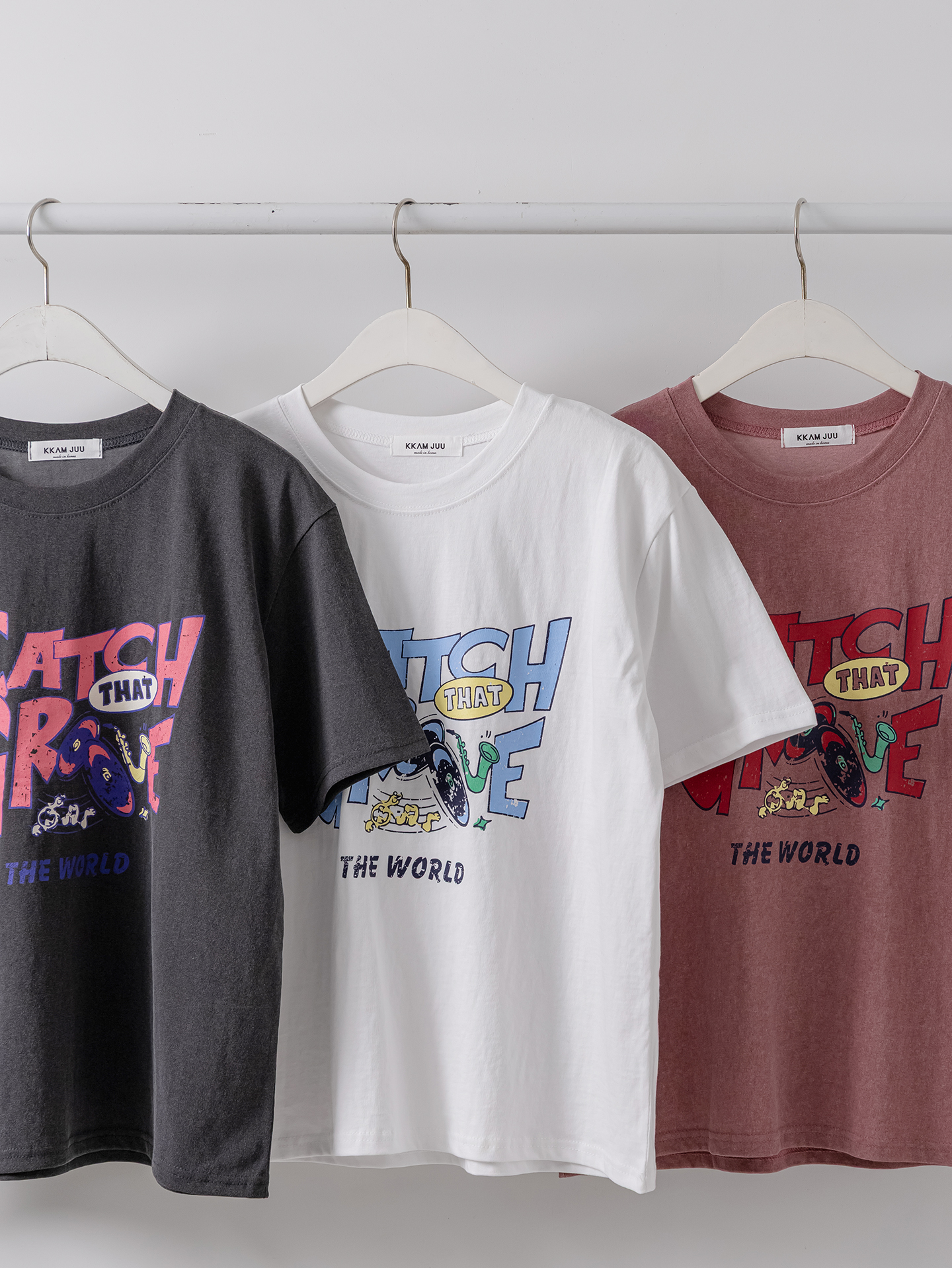 コットンラウンドネックベーシック半袖ロゴTシャツ | 詳細画像30