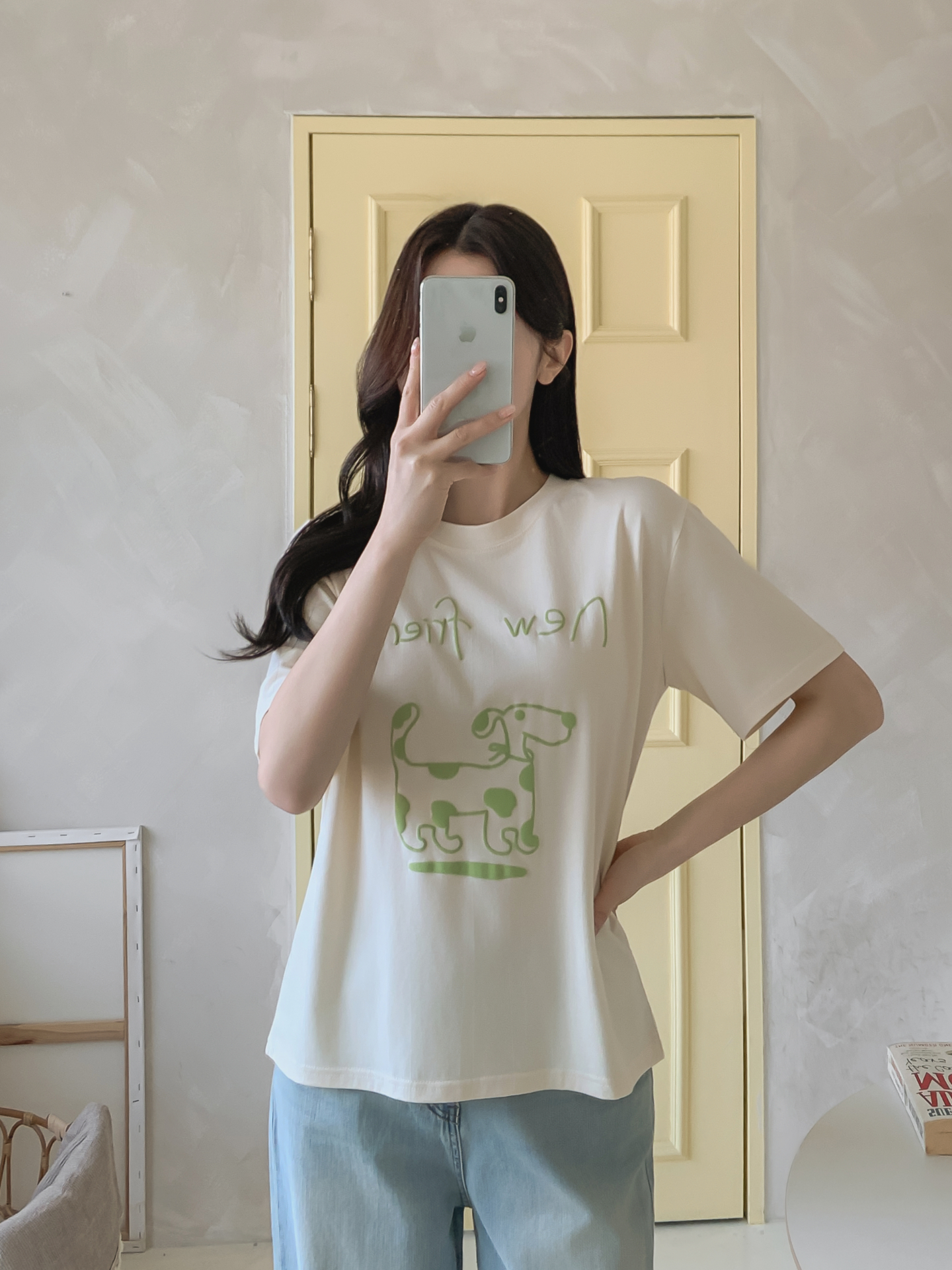 ラウンドネックベーシック半袖ロゴTシャツ | 詳細画像15