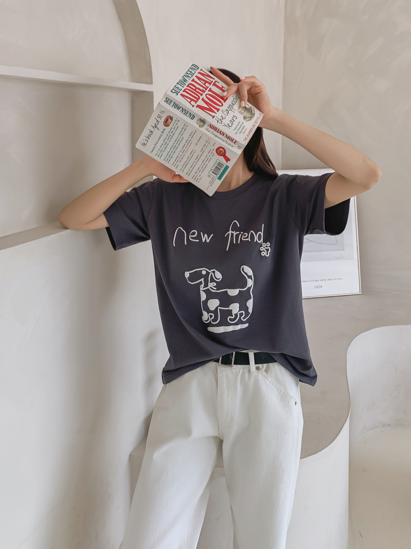 ラウンドネックベーシック半袖ロゴTシャツ | 詳細画像33