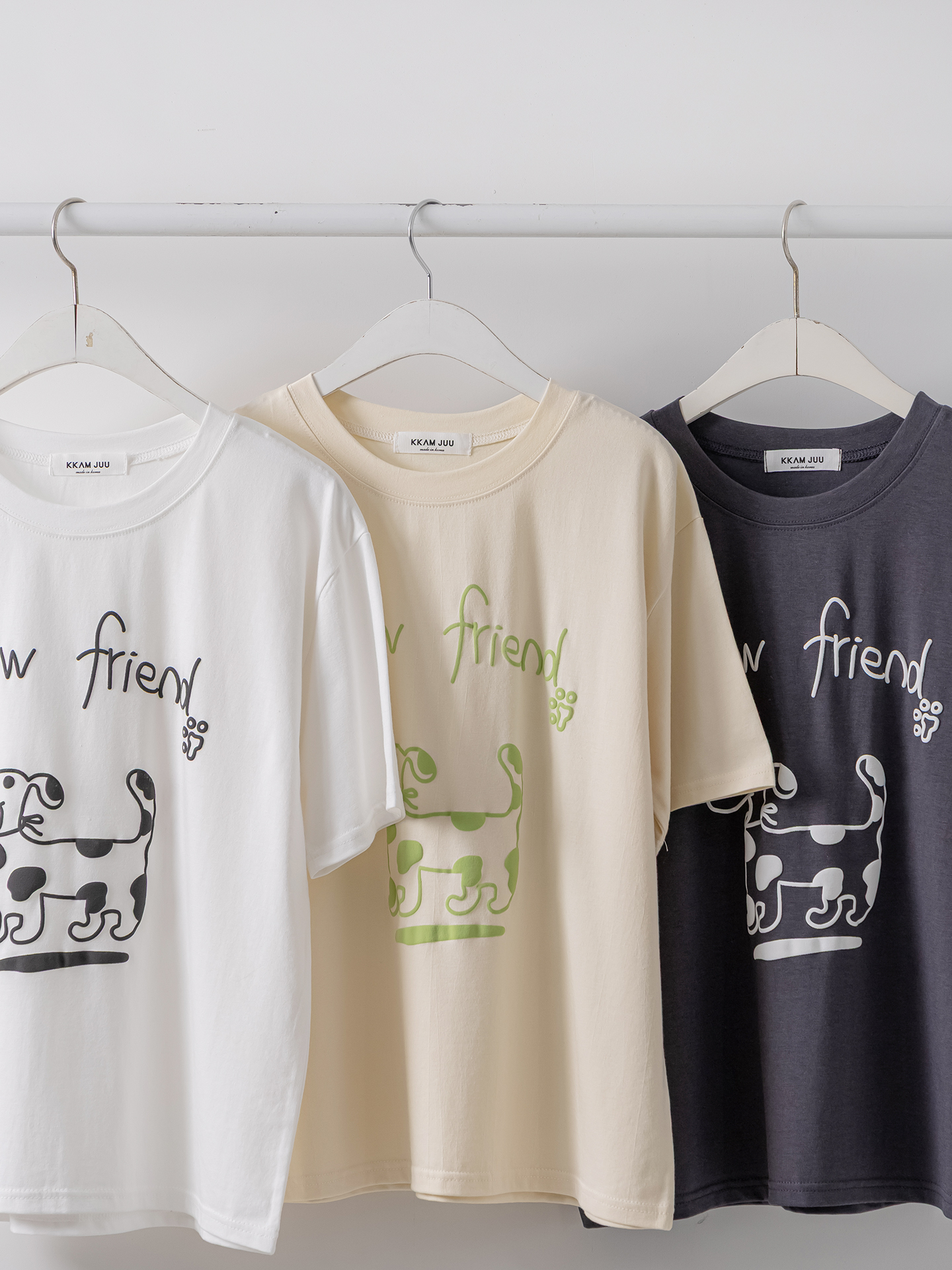 ラウンドネックベーシック半袖ロゴTシャツ | 詳細画像35