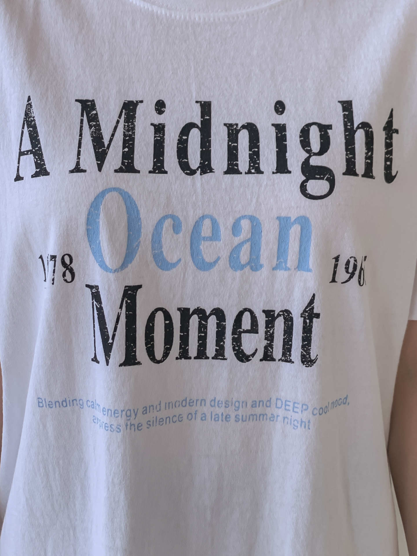 コットンラウンドネックベーシックルーズ半袖ロゴTシャツ | 詳細画像22