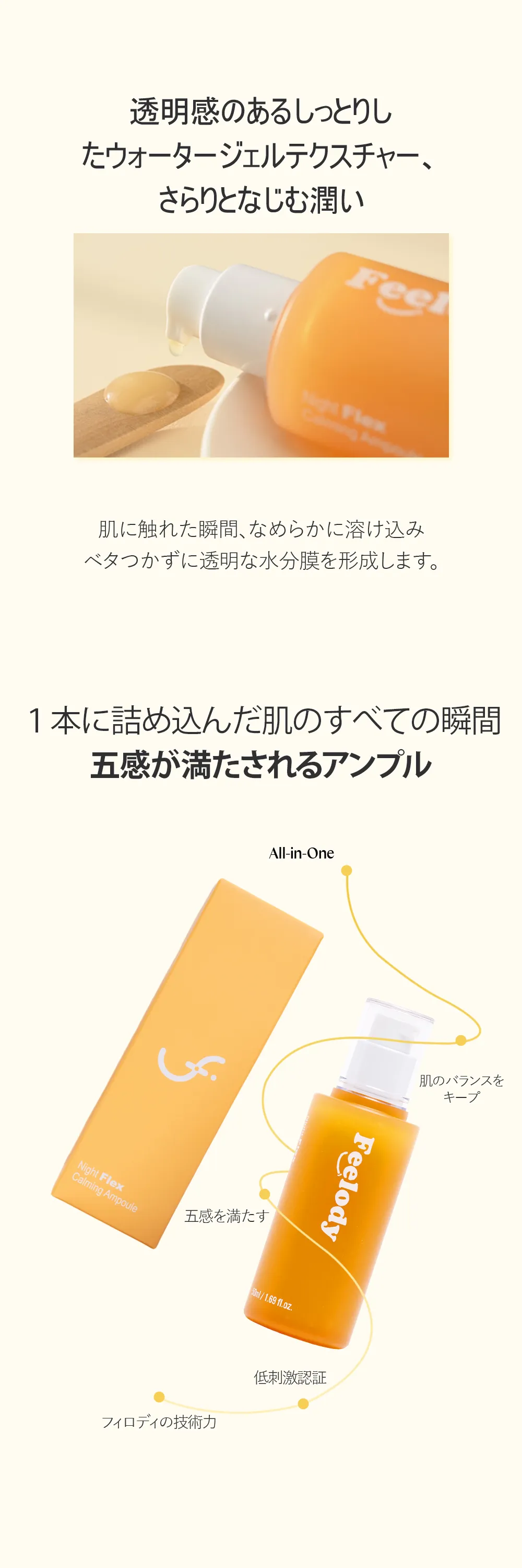 [フィロディ] ナイトフレックスカーミングアンプル | 詳細画像5
