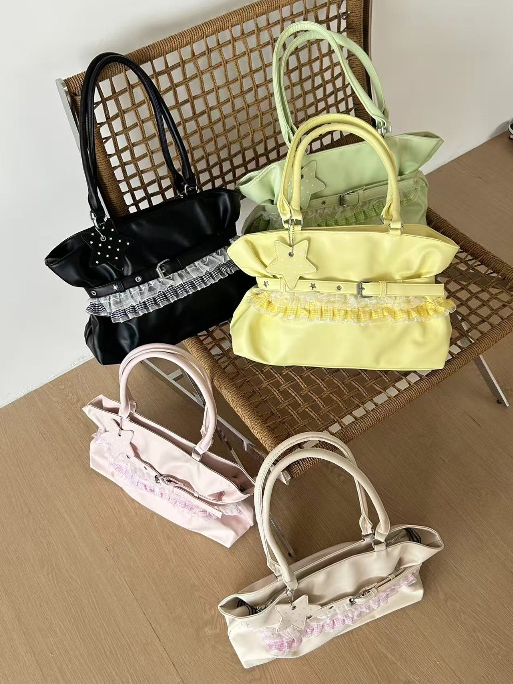 レースレザー調バックルショルダーバッグ | 詳細画像14