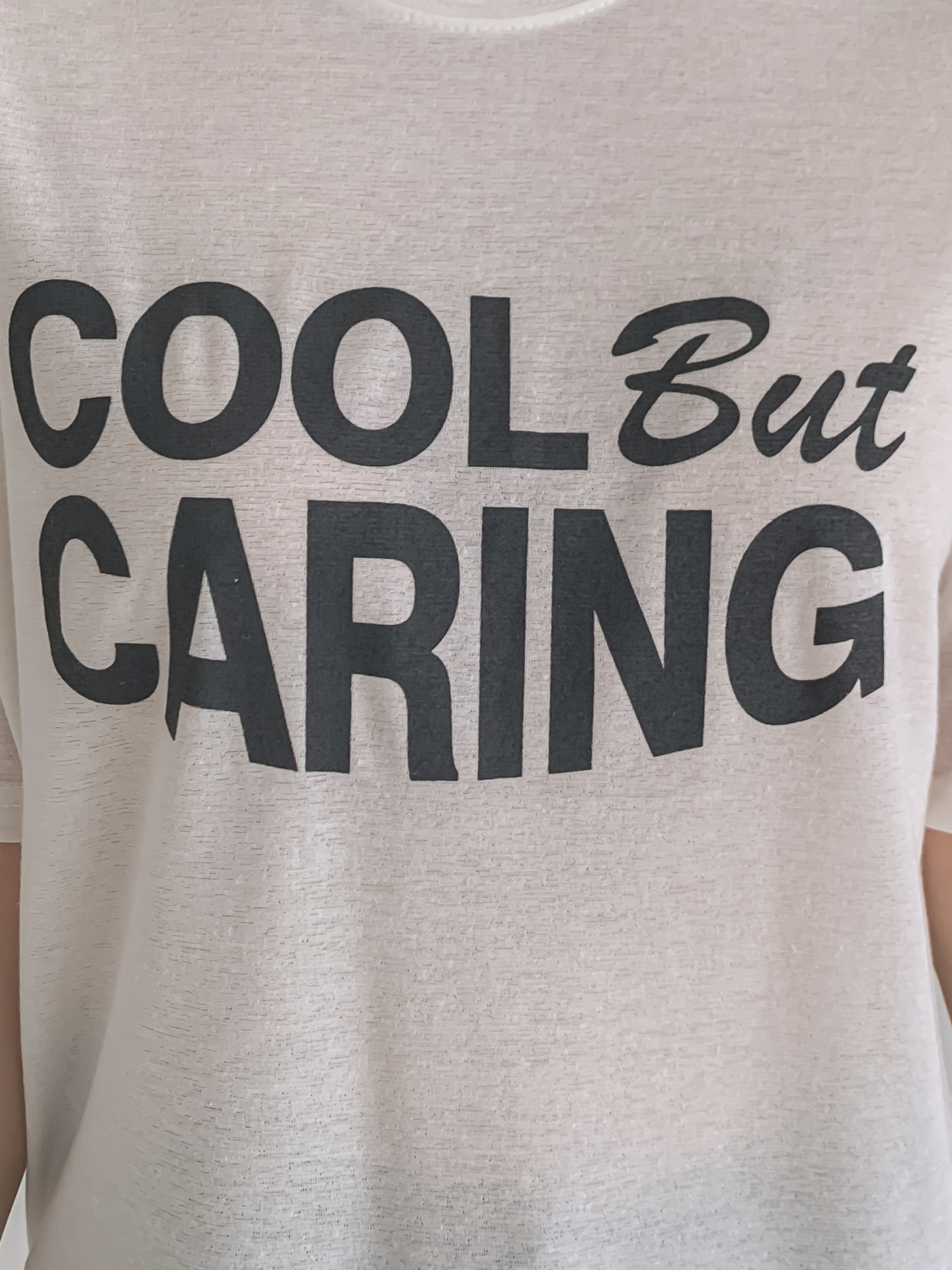 リネン混ラウンドネック半袖レタリングTシャツ | 詳細画像27