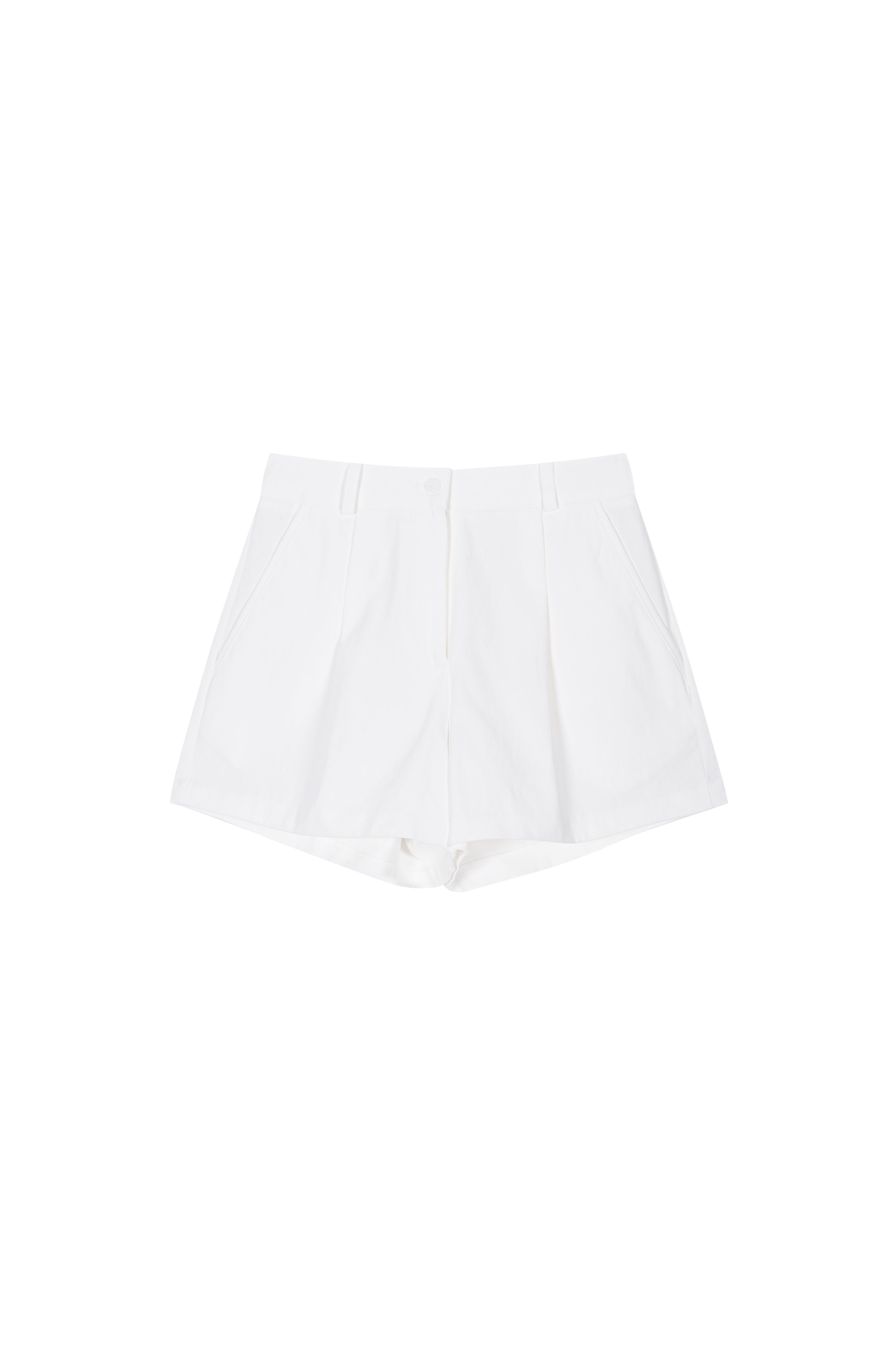 コットンピンタックベーシックショート無地パンツ春夏秋 | DHOLIC | 詳細画像45