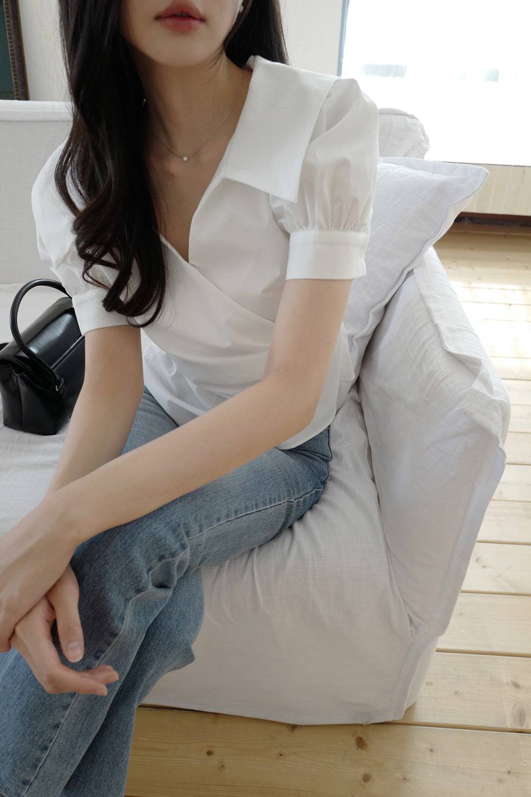 ストレッチコットンポケットスリムブーツカット無地デニムパンツオールシーズン | DHOLIC | 詳細画像12