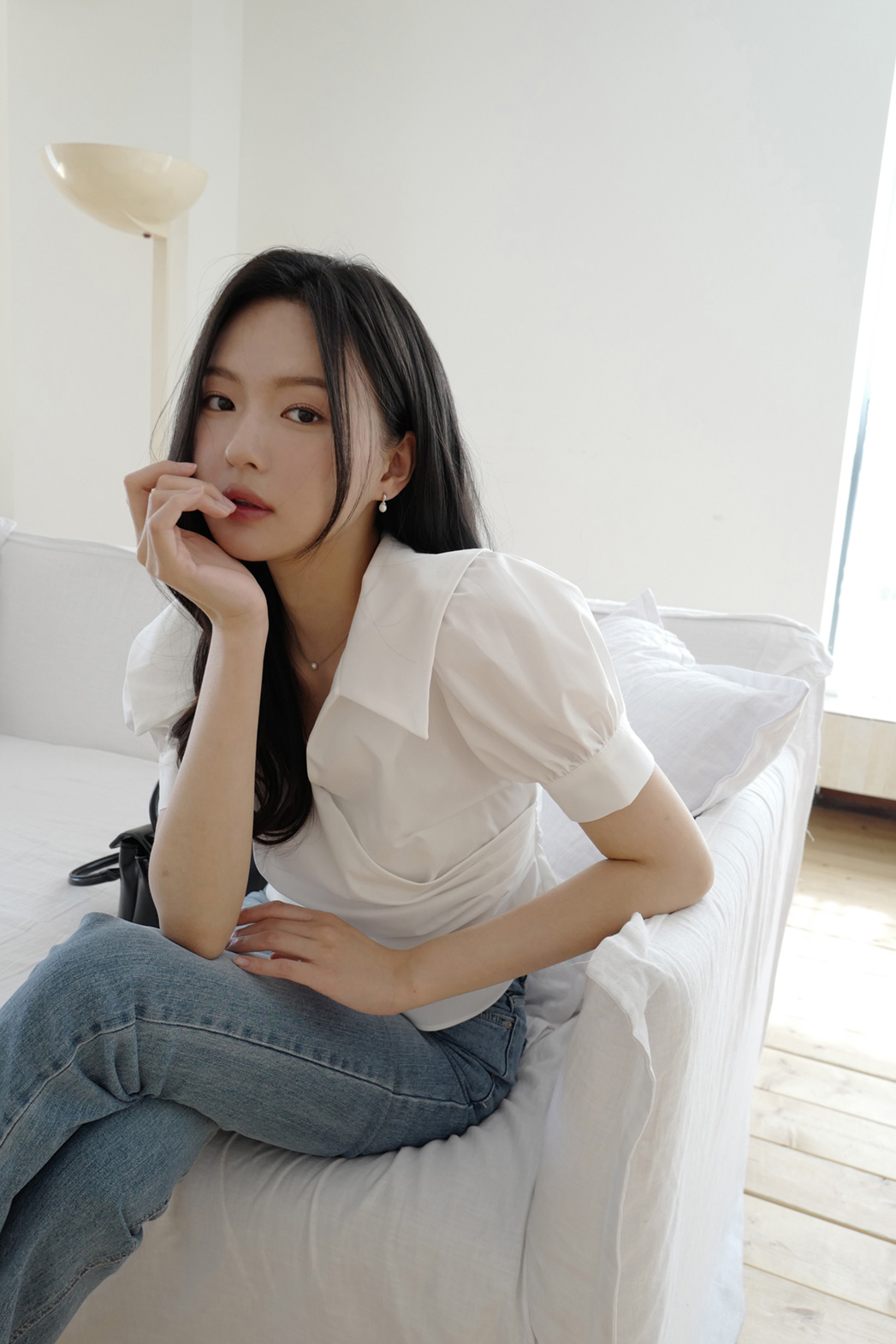 ストレッチコットンポケットスリムブーツカット無地デニムパンツオールシーズン | DHOLIC | 詳細画像14