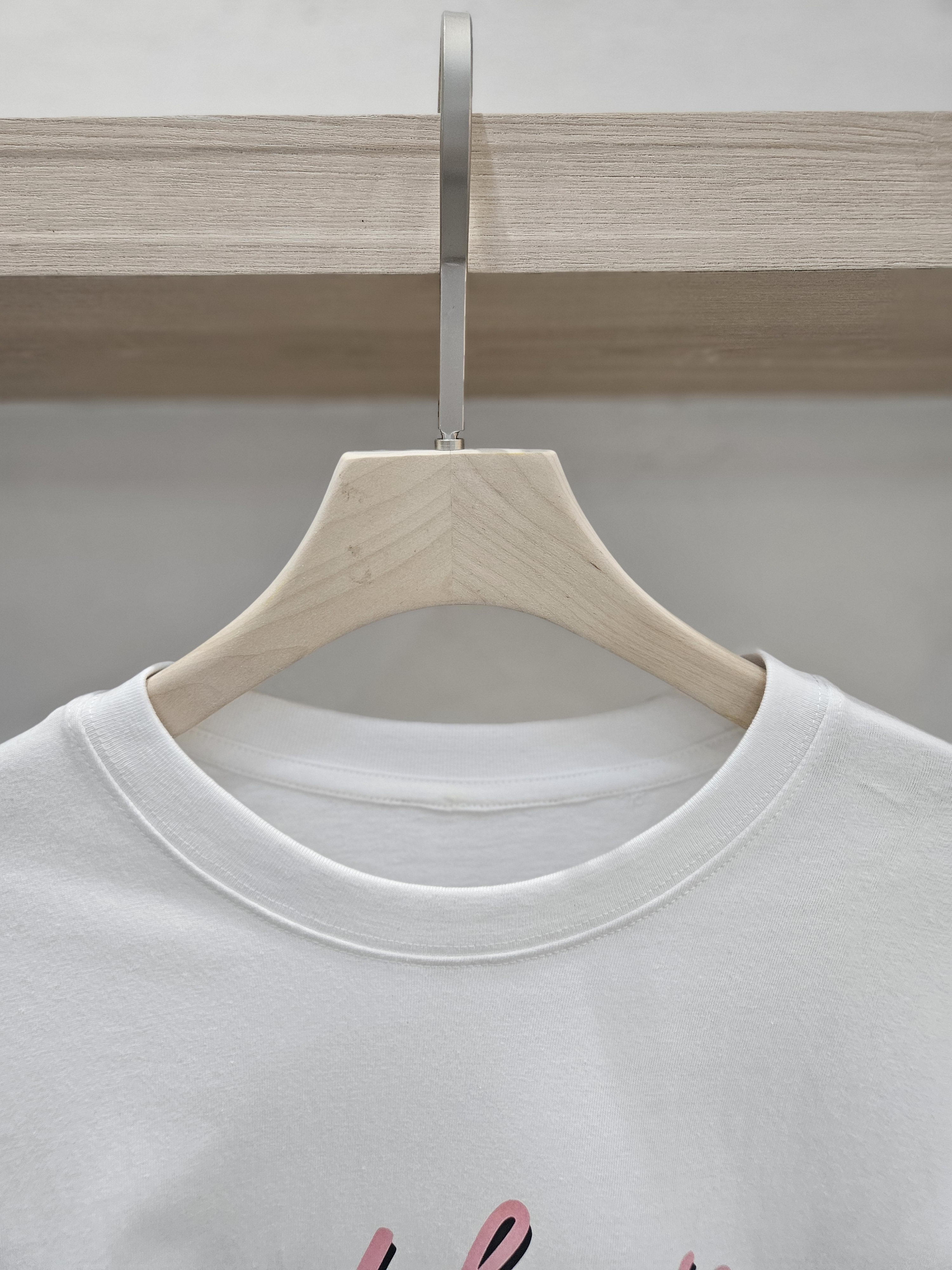 コットンラウンドネックオーバーサイズ半袖プリントTシャツ | 詳細画像7