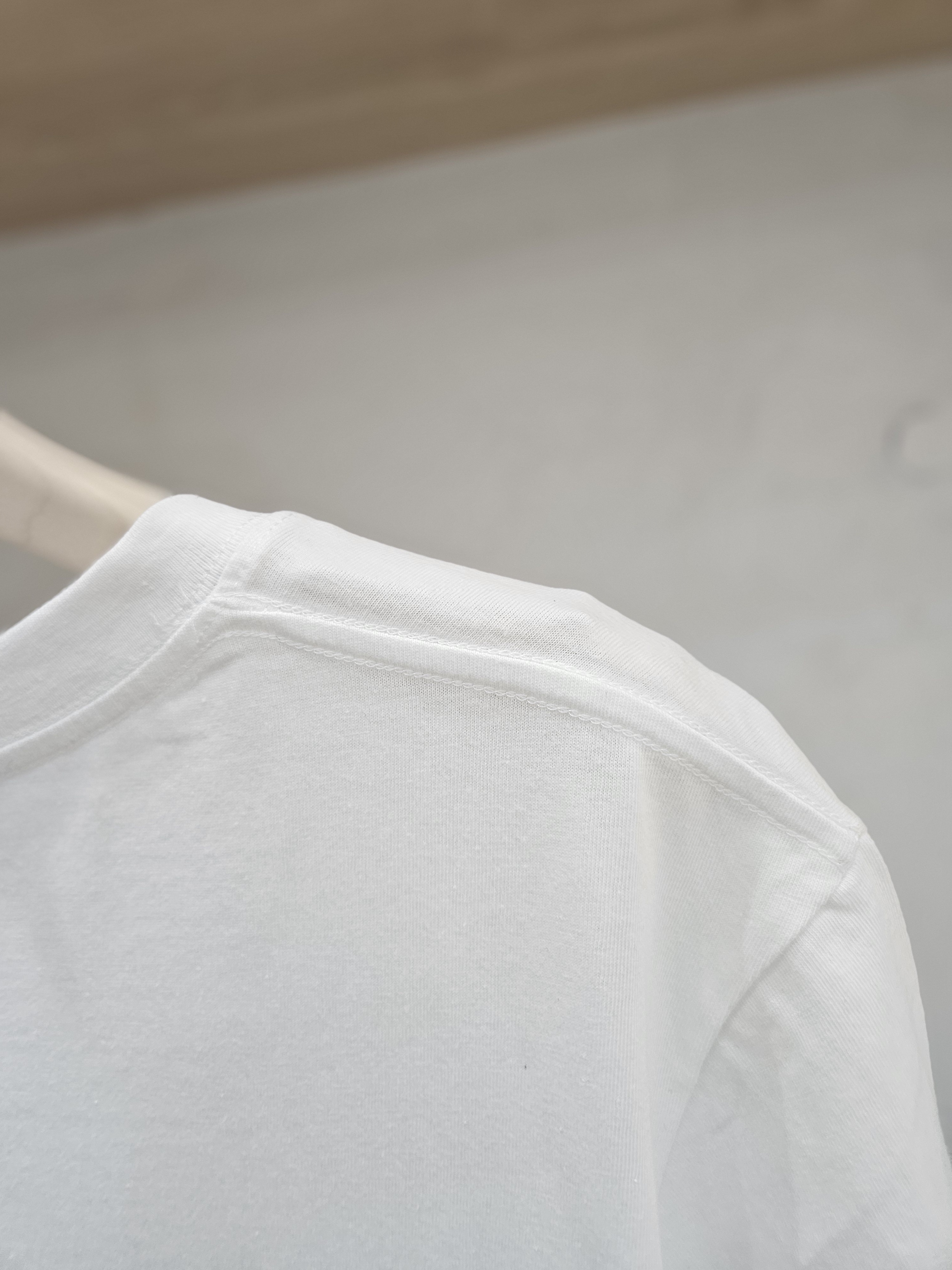 コットンラウンドネックオーバーサイズ半袖レタリングTシャツ | 詳細画像15