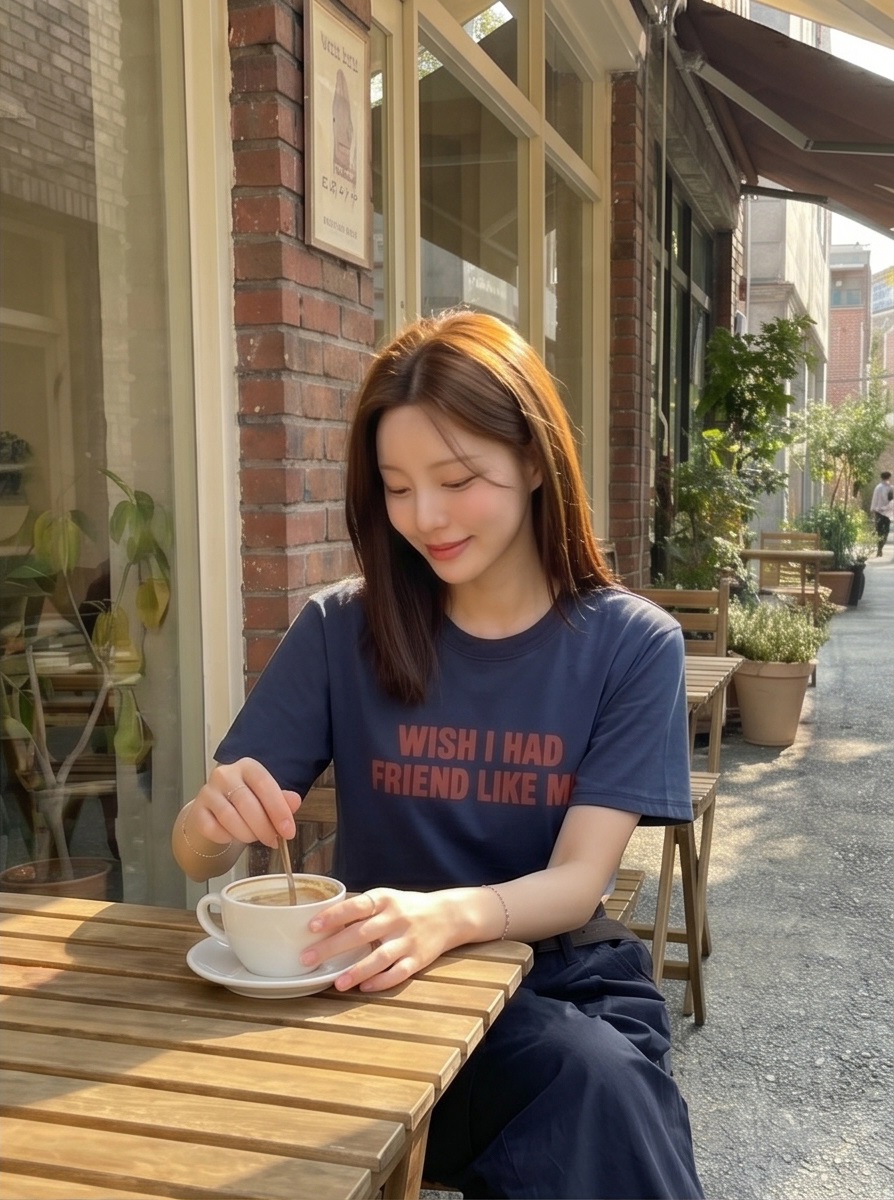 コットン半袖レタリングTシャツ | 詳細画像7
