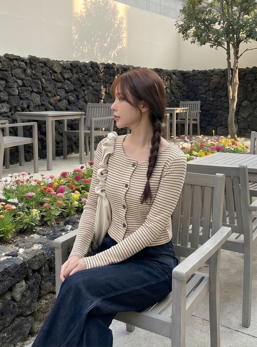 デニムステッチストレートデニムパンツ | 詳細画像9
